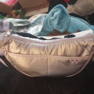 Silver- Lavender Shoulder Bag